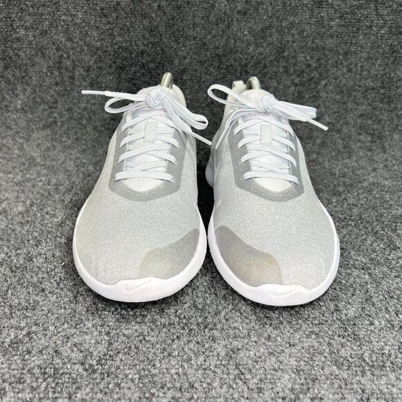 Nike Flex Experience 8 Running Shoes Womens Size 11 Grey White Athletic Training - Picture 2 of 12